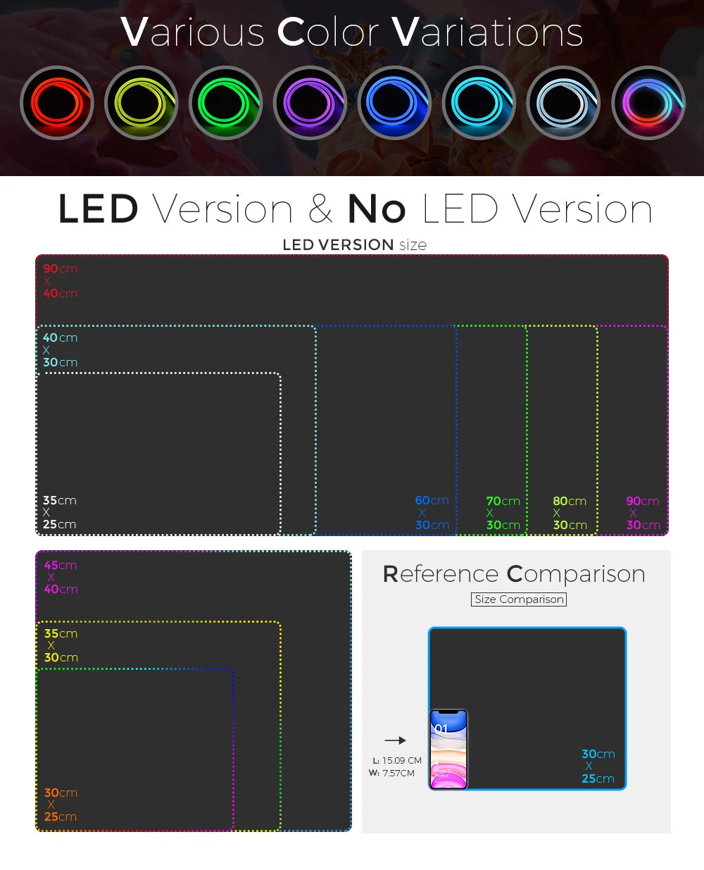 RGB Light Mousepad