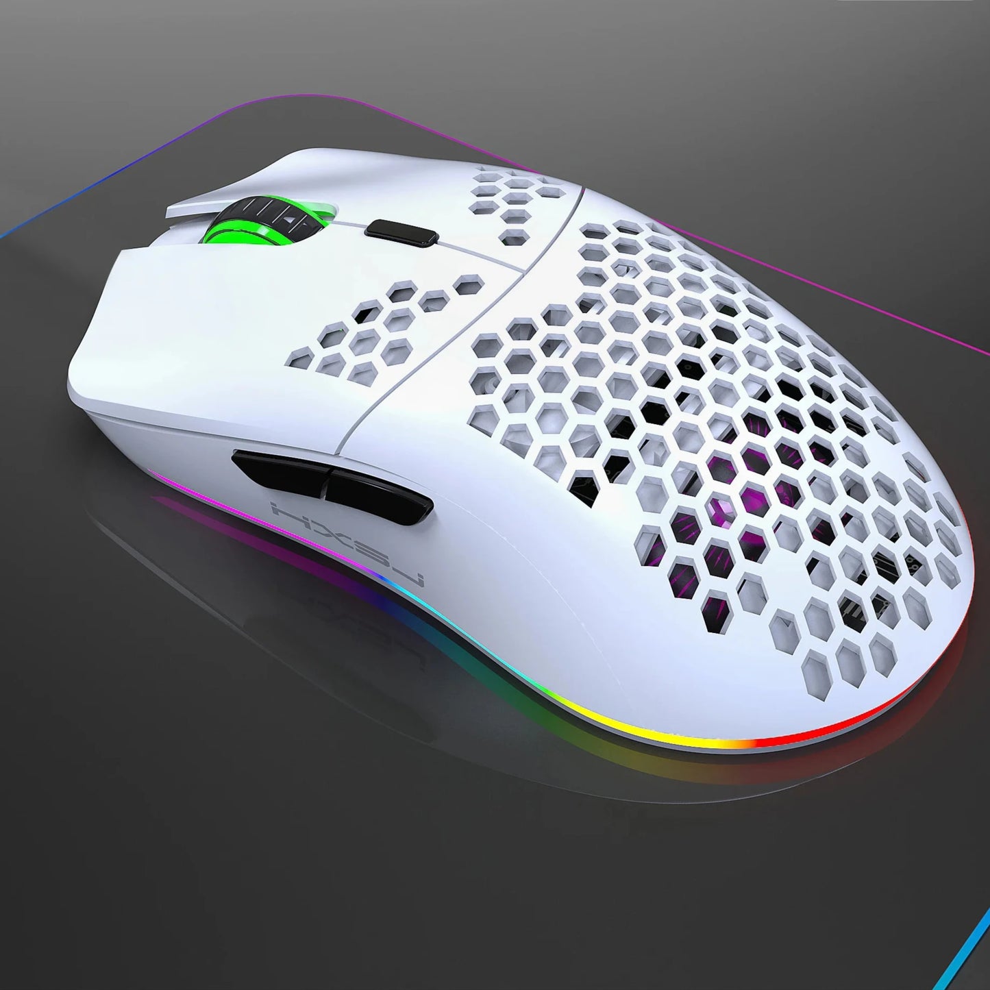 Wireless Rechargeable RGB Mouse