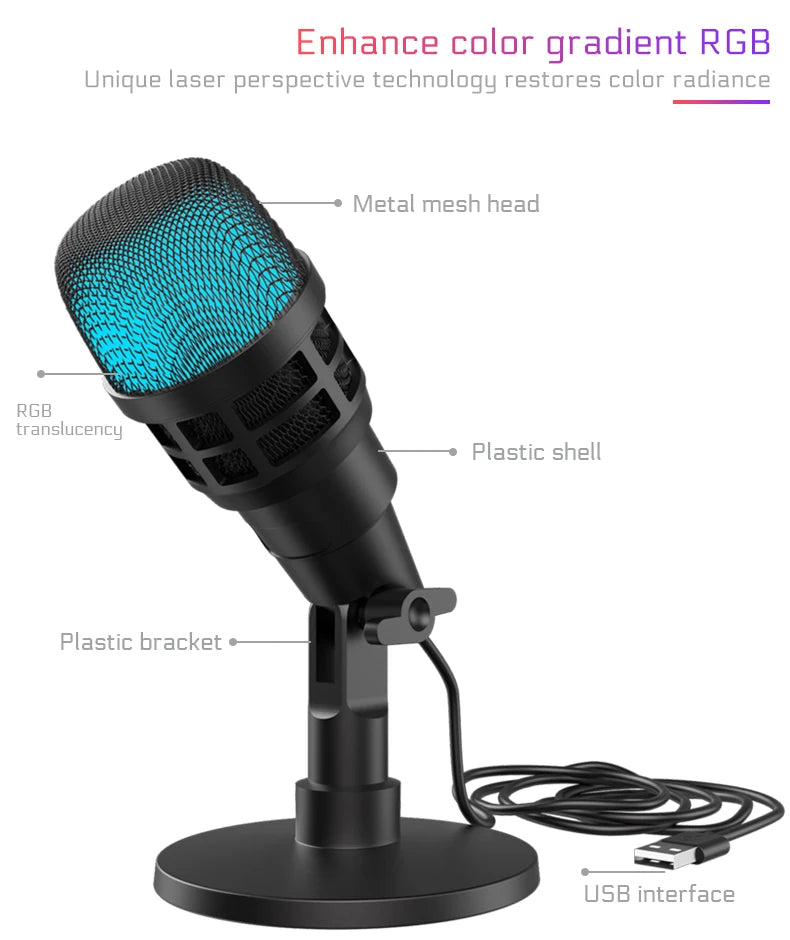 RGB Gaming Microphone